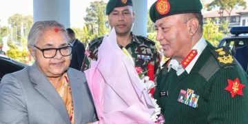 जंगी अड्डामा प्रधानमन्त्री, जेनजी आन्दोलनमा लुटिएका हतियार खोज्न प्रहरीसँग सहकार्य गर्न आग्रह