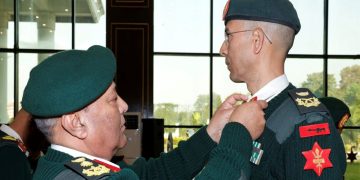 उपरथी भण्डारीलाई दर्ज्यानी चिह्न