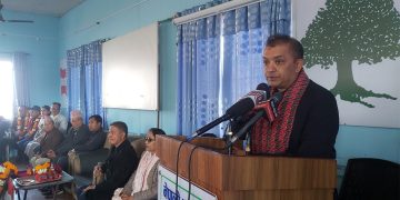 कांग्रेस देश सम्हाल्ने जिम्मेवारीमा रहेको महत्त्वपूर्ण शक्ति होः महामन्त्री थापा