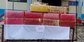 एम्बुलेन्सबाट ५१ किलो गाँजा बरामद