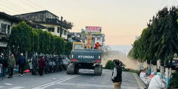 बिहानैदेखि हेटाैंडा बजारमा चल्यो डोजर,५ सय बढी सुरक्षाकर्मी परिचालन