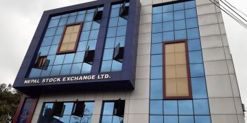 दोहोरो अङ्कले घट्यो नेप्से, १३ अंकले घट्दा, ५ अर्बको कारोबार