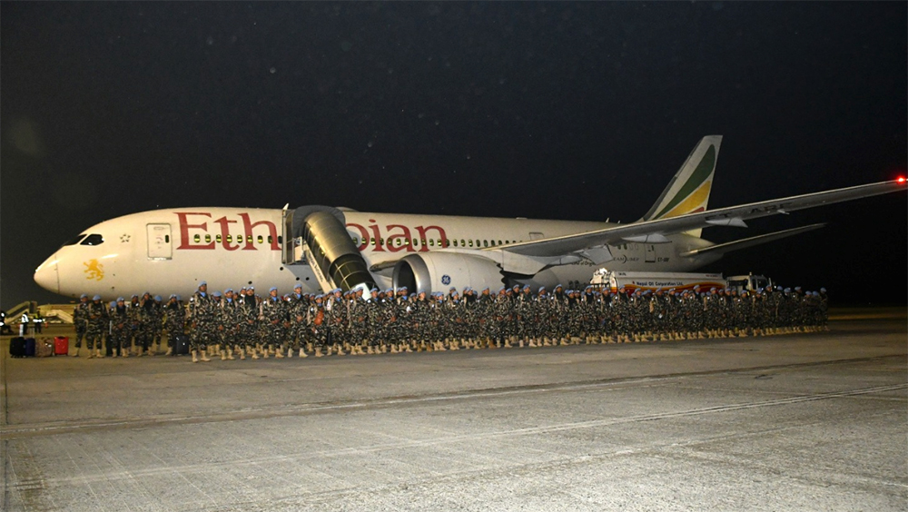 नेपाली शान्ति सैनिकको अदलीबदली