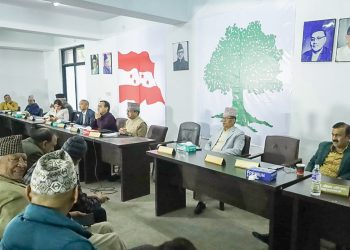 कांग्रेस कार्यसम्पादन समितिको बैठक बस्दै