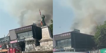 दरबारमार्गको ब्ल्याक आउट डान्स क्लवमा आगलागी