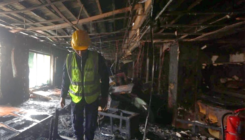 ब्ल्याकआउट डान्स क्लवको आगलागी नियन्त्रणमा, करोडाैंको क्षति