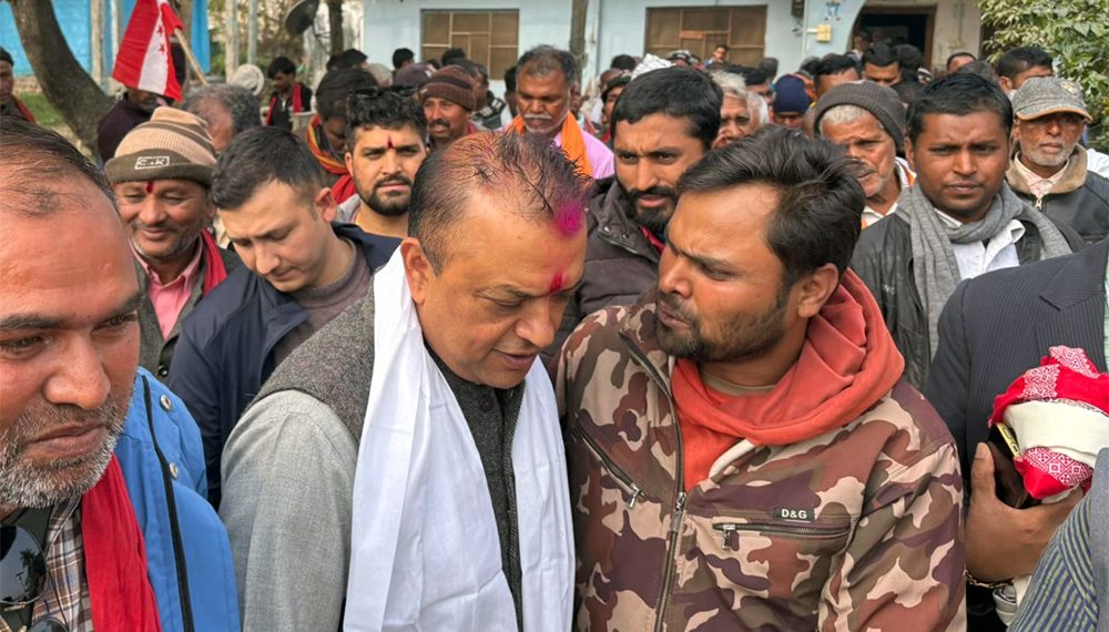 स्थानीय जनताका बीचमा रहेर विकास निर्माणमा समर्पित हुनेछुः सभापति थापा