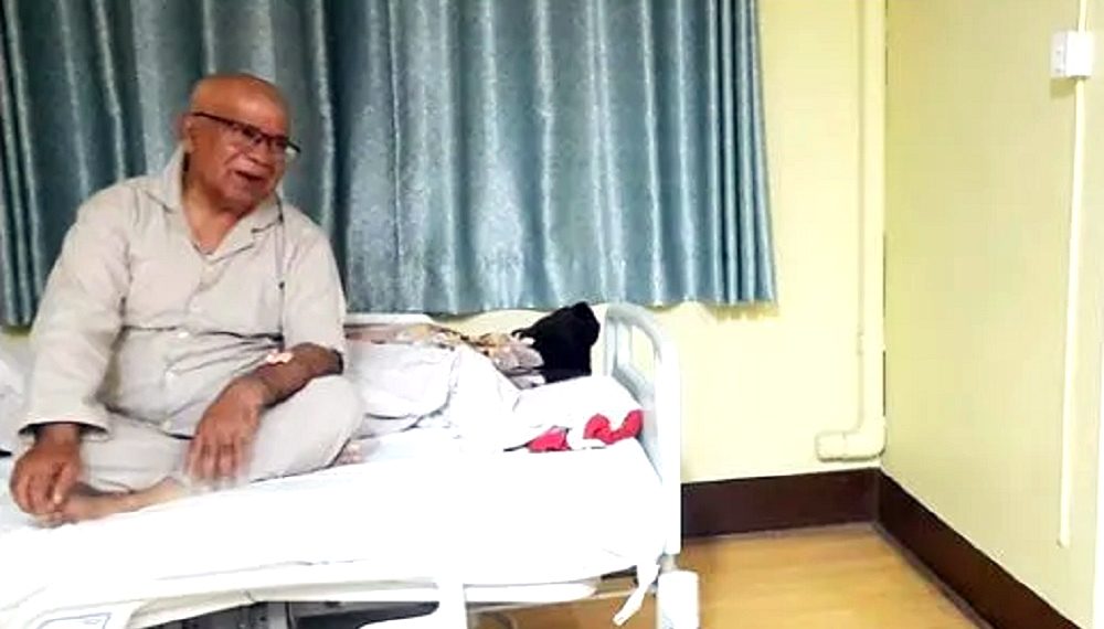 पूर्व प्रधानमन्त्री नेपाल किन भए अस्पताल भर्ना ?