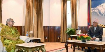 राष्ट्रपति पौडेल र प्रधानमन्त्री कार्कीबीच भेटवार्ता