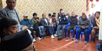 शेखरसँग संस्थापनका २५ केन्द्रीय सदस्यहरूको भेट