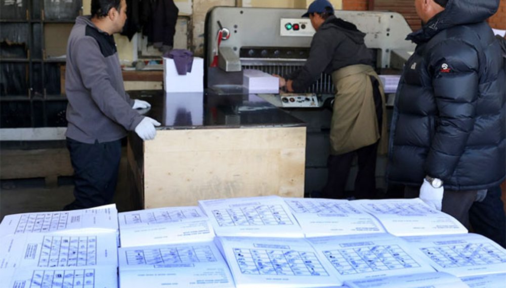 सकियो मतपत्र छपाइ, १० दिनभित्र सबै जिल्लामा पुर्याइने