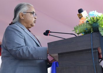 राजनीतिक प्रभाव र दबाबमा नपरी कानुनको मर्मअनुसार जिम्मेवारी निर्वाह गर्न प्रहरीलाई प्रधानमन्त्रीको निर्देशन