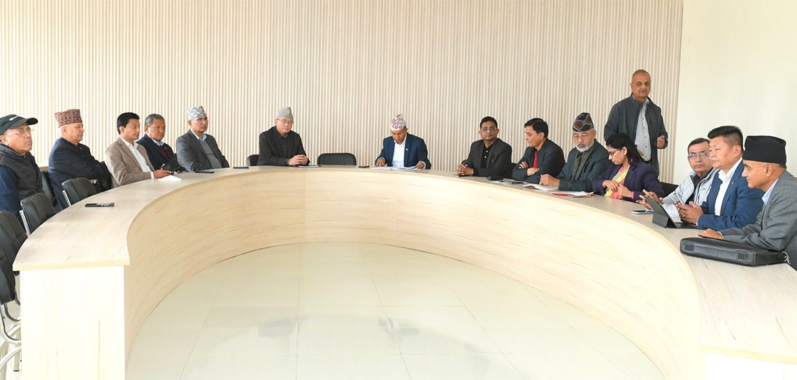 नेकपा एमालेको सचिवालय बैठक सुरू