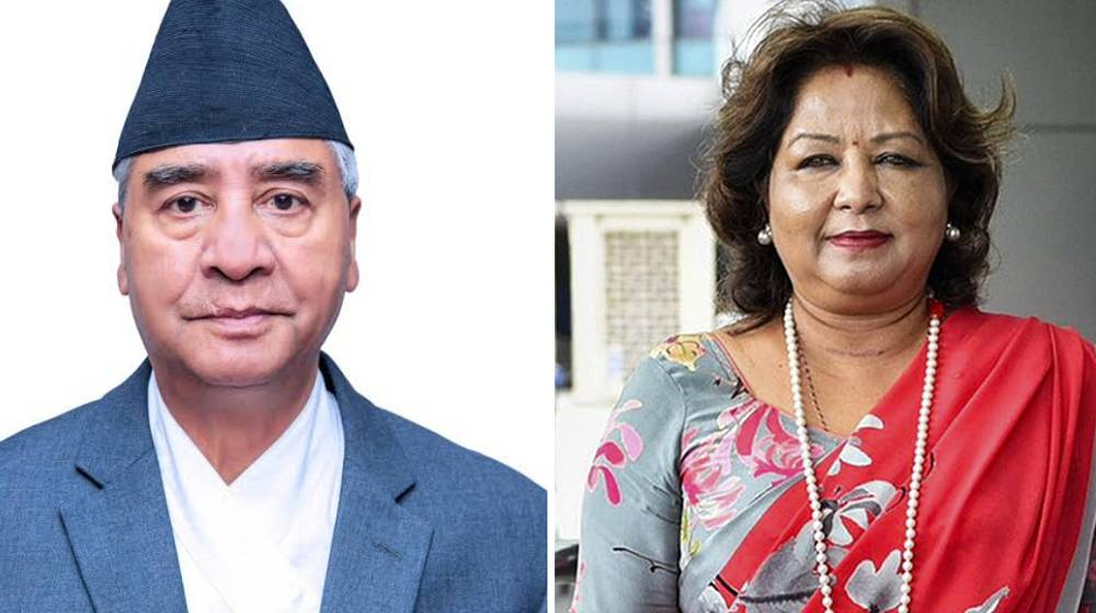 पूर्वप्रधानमन्त्री देउवा दम्पतीविरूद्ध पक्राउ पूर्जी जारी