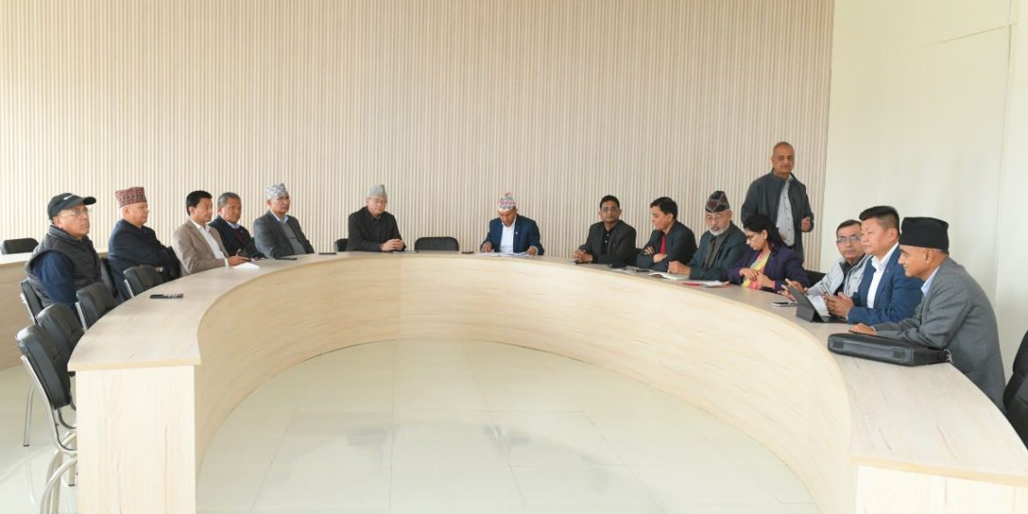 संसदमा बादलको अभिव्यक्तिपछि बोलाइएको एमालेको आकस्मिक सचिवालय बैठक आज