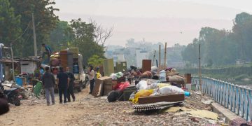 आज थापाथली र गैरीगाउँको सुकुम्बासी बस्ती भत्काइँदै